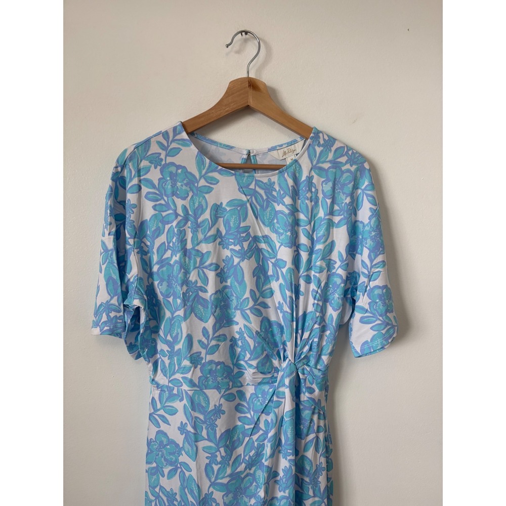 Lilly Pulitzer Shaw Dress – Jacaranda Blue Simply The Zest – Size Medium – NWT - Picture 3 of 7